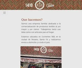 1410Telas.com(1410 Telas) Screenshot