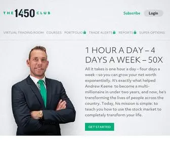 1450Club.com(1450 Club) Screenshot