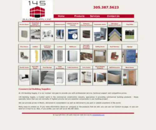 145Buildingsupply.com(145 Building Supply) Screenshot