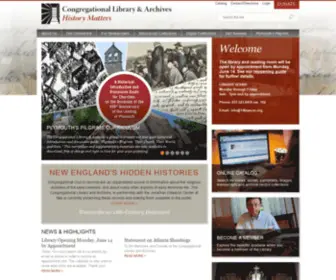 14Beacon.org(Congregational Library) Screenshot