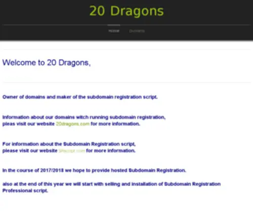 14Dragons.com(14 Dragons) Screenshot