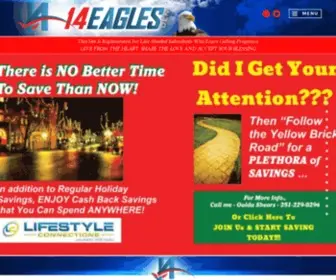 14Eaglesden.com(14 EAGLES) Screenshot