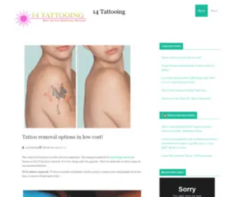 14Tattooing.com(14 Tattooing) Screenshot