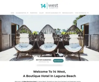 14Westlagunabeach.com(14 WEST Boutique Hotel) Screenshot