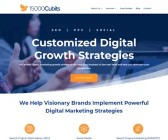 15000Cubits.com(Digital Marketing Strategies) Screenshot