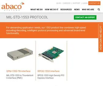 1553.com(Abaco Systems) Screenshot