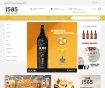 1585.com.co(La casa de los mejores licoresPortal de Licores) Screenshot