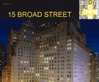 15Broadny.com(Downtown by Philippe Starck) Screenshot