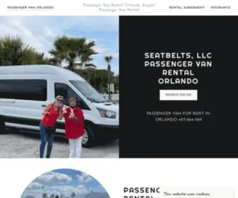 15Passengervanforrent.com(15 Passenger Van Rentals) Screenshot