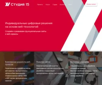 15Web.ru(Разрабатываем и развиваем сайты и веб) Screenshot