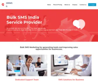 160MSG.com(We at Bulk SMS Service Provider) Screenshot