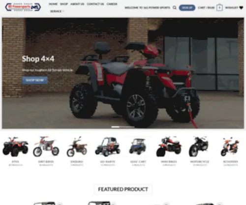 161Powersports.com(Buy Sports Motorcycles in Texas) Screenshot