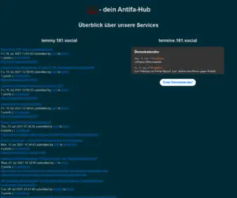 161.social(Dein AntiFA Hub) Screenshot