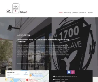 1700Penn.com(HomepagePenn Ave) Screenshot