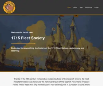 1715Fleetsociety.com(The 1715 Fleet Society) Screenshot