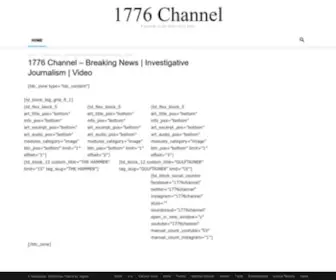 1776Channel.com(1776 Channel) Screenshot