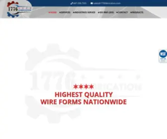 1776Fabrication.com(1776 Fabrication LLC) Screenshot