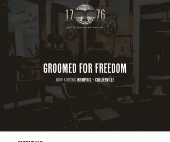 1776Mensgroomingparlor.com(1776 Men's Grooming Parlor) Screenshot