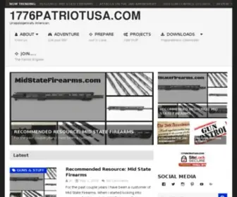1776Patriotusa.com(Advanced Preparedness for a Divided Nation) Screenshot