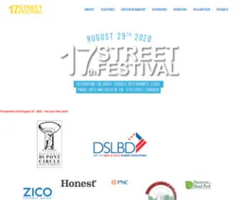 17THStreetfestival.org(17th Street Festival) Screenshot