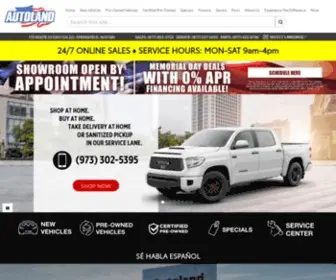 1800Autoland.com(Autoland Toyota Chrysler Jeep Dodge Ram) Screenshot