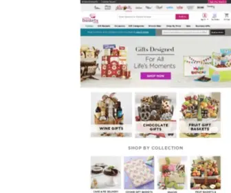 1800Baskets.com(Gift Baskets and Gourmet Food) Screenshot