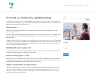 1800Bulkbill.com.au(1800 Bulk Bill) Screenshot