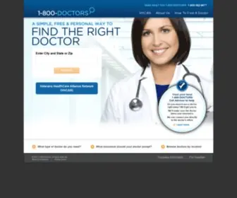 1800Doctors.com(Find and Compare the Best Local Doctors) Screenshot