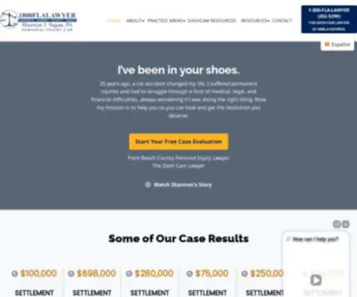 1800Flalawyer.com(Accident Lawyer) Screenshot