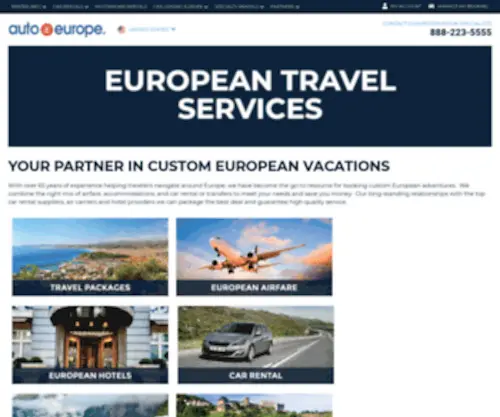 1800Flyeurope.com(Find Cheap Flights to Europe) Screenshot
