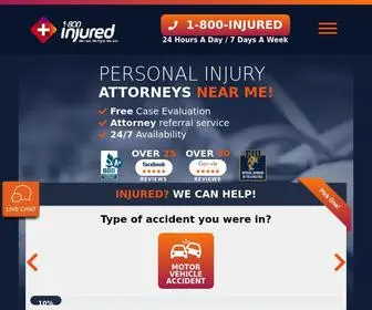 1800Injured.care(Personal Injury Attorney Near Me) Screenshot