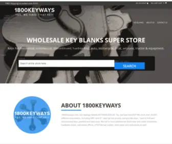 1800Keyways.com(1800 Keyways) Screenshot