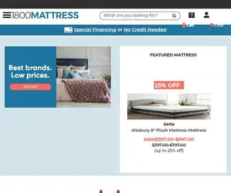 1800Mattress.com(Mattress) Screenshot