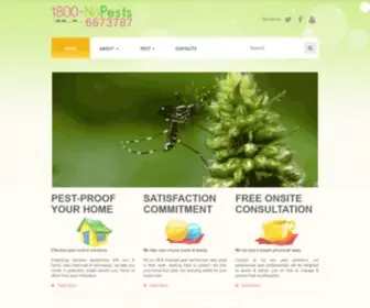 1800Nopests.com.sg(Pest Control & Exterminator Singapore) Screenshot