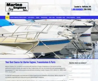 1800Runsnew.com(Marine Engines Inc) Screenshot