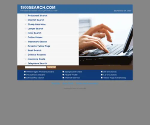 1800Search.com(1800 Search) Screenshot
