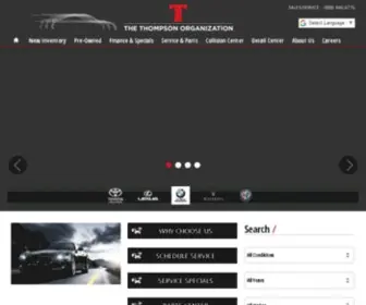 1800Thompson.com(New & Used Toyota) Screenshot