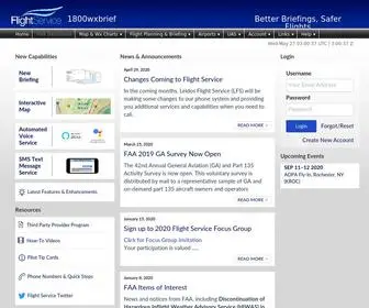 1800WXbrief.com(Flight Service) Screenshot