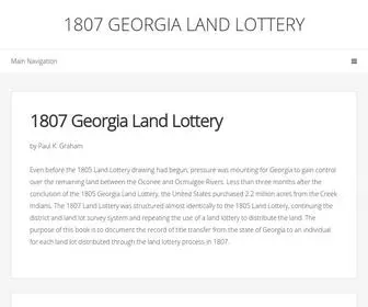 1807Georgialandlottery.com Screenshot