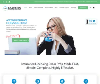 180Licensing.com(Insurance Licensing Exam Prep) Screenshot