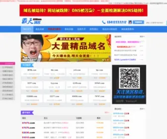 18196.com(霸天域名) Screenshot