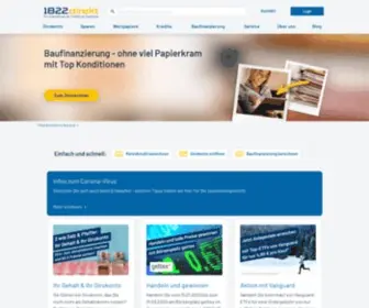 1822Direkt.de(Direkt-Banking Produkte mit Top-Konditionen) Screenshot