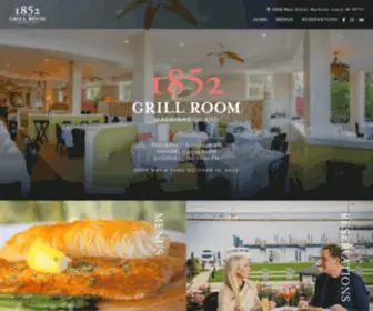 1852Grillroom.com(1852 Grillroom) Screenshot