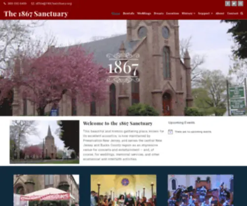 1867Sanctuary.org(The 1867 Sanctuary) Screenshot