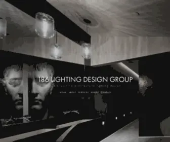 186Group.com(186 Lighting Design Group) Screenshot