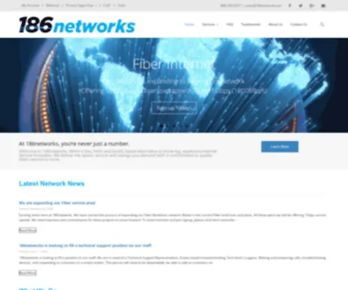 186Networks.net(186 Networks) Screenshot