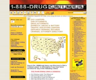 1888Drugcrimes.com(DUI Lawyers) Screenshot