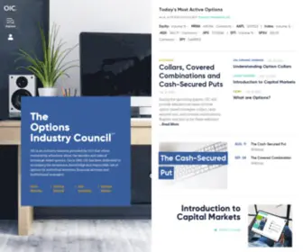 1888Options.com(The Options Industry Council (OIC)) Screenshot