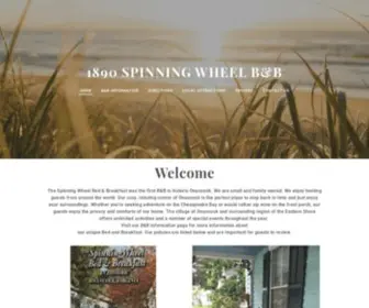 1890Spinningwheel.com(1890 Spinning Wheel B&B) Screenshot