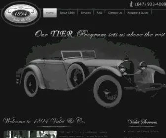 1894Company.com(Valet Parking) Screenshot